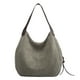 thumbnail image 1 of Los bolsos de lona sencillos son elegantes y versátiles. Verde militar, 1 of 5