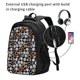 thumbnail image 2 of Easygdp Colorful Screws Mochila para Laptop de Viaje con Puerto USB, Mochila para Laptop con Puerto de Carga USB para Mujeres y Hombres, 2 of 7