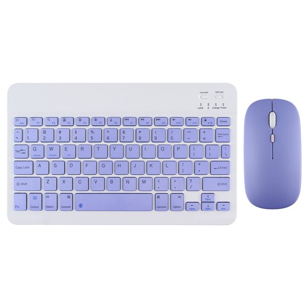 Para iPad Air 5 4 Pro 11 teclado y ratón inalámbricos Bluetooth ruso coreano hebreo español para Android IOS Windows Phone Tablet