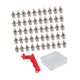 thumbnail image 5 of Spikes de calzado de pista de 50x de pista y cross country con espigas llave de llave de llave de llave de llave de para deportes de Rojo, 5 of 8