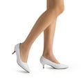 thumbnail image 4 of Women's Pumps Kitten Heel Pointed Toe Shoes for Women Comfortable Office Work Dress Shoes, 4 of 5