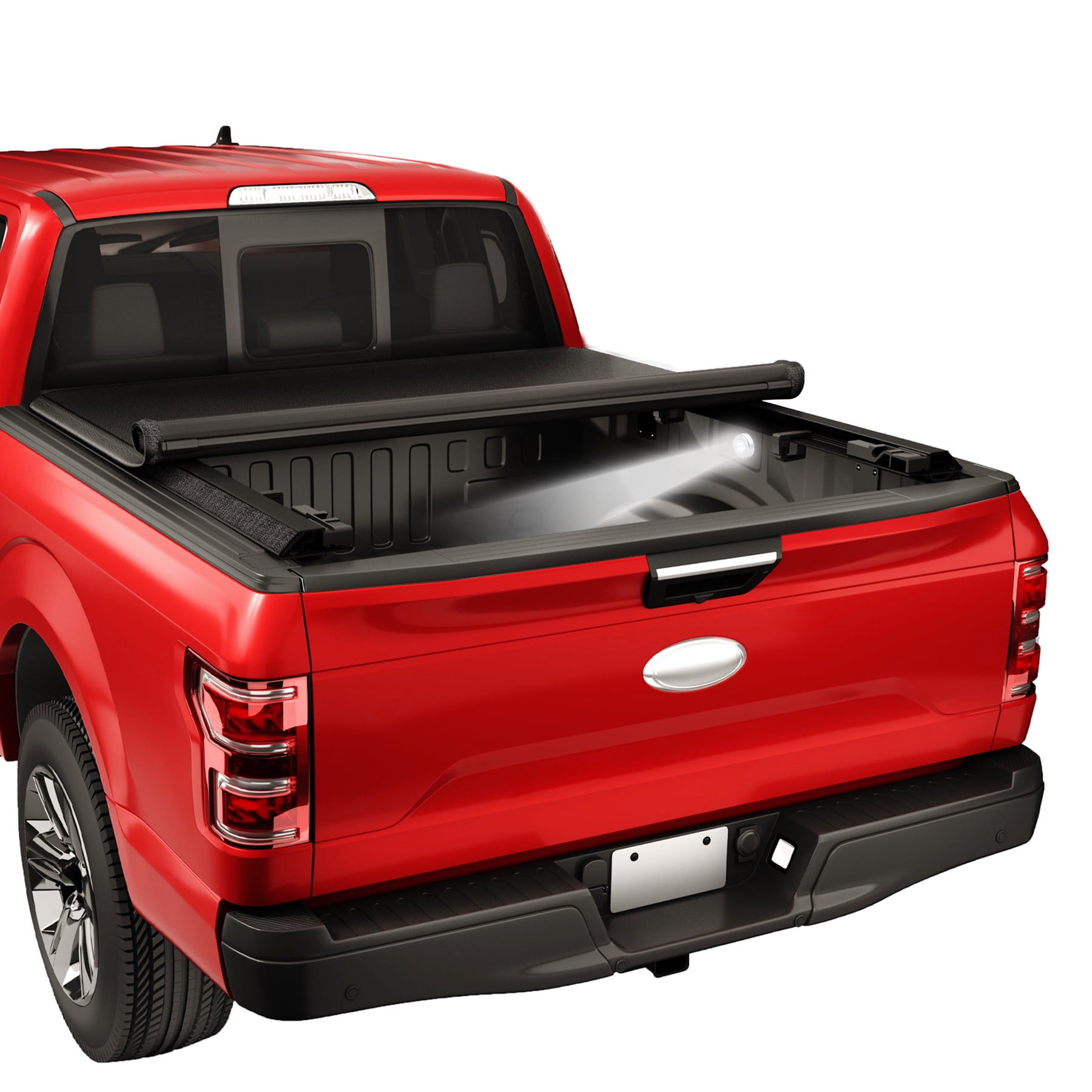 Rough Country Hard Roll-Up Tonneau Cover for Ram 1500 (2009 Rough Country Hard Roll-Up Tonneau Cover for Ram 1500 (2009