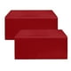 thumbnail image 1 of Juego de 2 Manteles Ajustados HolidayIdeas Rojos para Mesas de 8 pies, 1 of 8