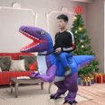 thumbnail image 2 of Costume de Dinosaure Gonflable Déguisement Gonflable Costumes Gonflables pour Fête Scène Performance, 2 of 7