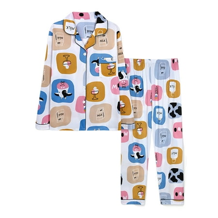 

Colisha Ladies Sleepwear Tops And Shorts Nightwear Elastic Waist Pajamas Sets Two Pieces Outfits Home Clothes Pjs Lounge Set Cow M