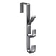 thumbnail image 1 of Gancho vertical para puerta de barra sin puñetazos | Organizador colgante para ropa, bolsos de cuero, joyería, accesorios | Instalación sin taladro | Tira para ahorrar espacio | Metal de alta, 1 of 5