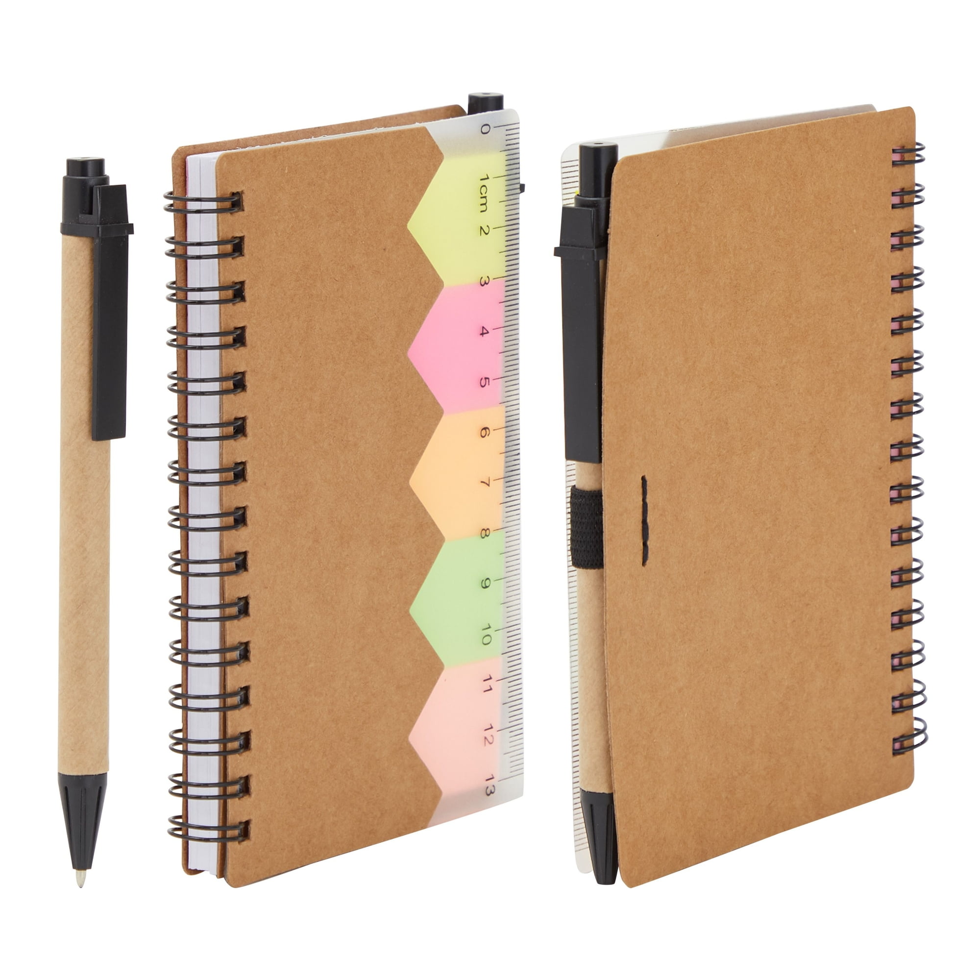 STOBOK 3pcs Coil Notebook Bound Notebook Top Spiral Notebook Scrapbook  Notebook Drafting Notebook Subject Note Pads Students Supplies Writing  Notebook Spiral Notepad A5 Hardcover To Draft: : Office Products