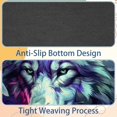 thumbnail image 4 of Wolf Desk Pad Mouse Mat Gaming Mouse Pad | Square 8.3x9.8 Inch Non-Slip Rubber Bottom Printed Suitable for Office and Gaming, 4 of 6