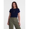 thumbnail image 2 of Scenario Women's and Women's Plus Tee with Short Cap Sleeves, Sizes XS-4X, 2 of 6