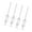 White, variant on 4PCS Hex Shanks Epoxy Resins Mixers Helixs Paddle Drill Paint Stirring Rod Power Tool Accessories Drill Attachment