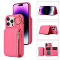 thumbnail image 1 of CNKOO 15/15Plus/15Pro/15PM Leather Case  Phone Protector Case Hanging Cord Multi Card Bag Convenient Payment Phone Case, 1 of 7
