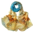 thumbnail image 2 of WCJM FemaleWomen's Summer Sunscreen Scarf Beach Scarf Long Thin Scarf Mint Green, 2 of 3