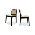thumbnail image 2 of Moe's Home Collection Orville Dining Chair Black-Set Of Two, 2 of 9