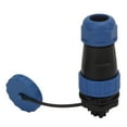 thumbnail image 1 of Conector De Alimentación De Aviación, 45A Multi Pin Back Nut Conector De Enchufe A Prueba De Agua Antioxidante Sin Soldadura Para Uso Industrial, 1 of 8