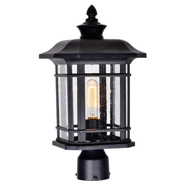 CWI Lighting Blackburn 1 Light Outdoor Black Lantern Head