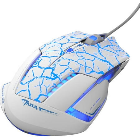 E-Blue Mazer Pro Right-Hand Designed Pro-Gaming Mouse, White