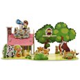 thumbnail image 1 of 3D Paper Assembly House Model Children DIY Paper Building Architecture Model Kids Early Educational Toy Type 3, 1 of 7