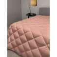 thumbnail image 2 of Pink Polka Dots Down Alternative Comforter, Monotone Asymmetric Pattern with Irregular Rounds on Plain Background, Microfiber Quilt for All Season, 5 Sizes, Pink and White, by Ambesonne, 2 of 3