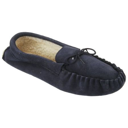 Mokkers Mens Jake Real Suede Moccasin Slippers | Walmart Canada
