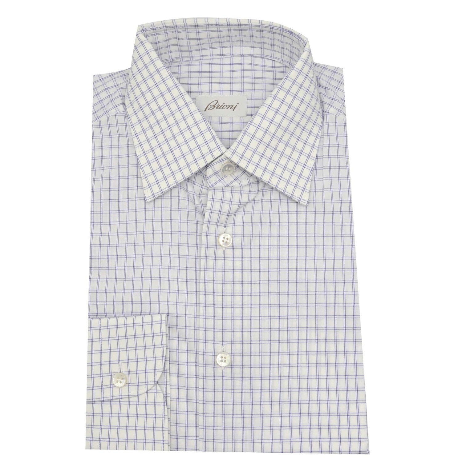 brioni white dress shirt