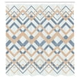thumbnail image 2 of Ambesonne Chevron Shower Curtain, Vintage Zigzag Stripes Art, 69"Wx75"L, Pale Teal, 2 of 4