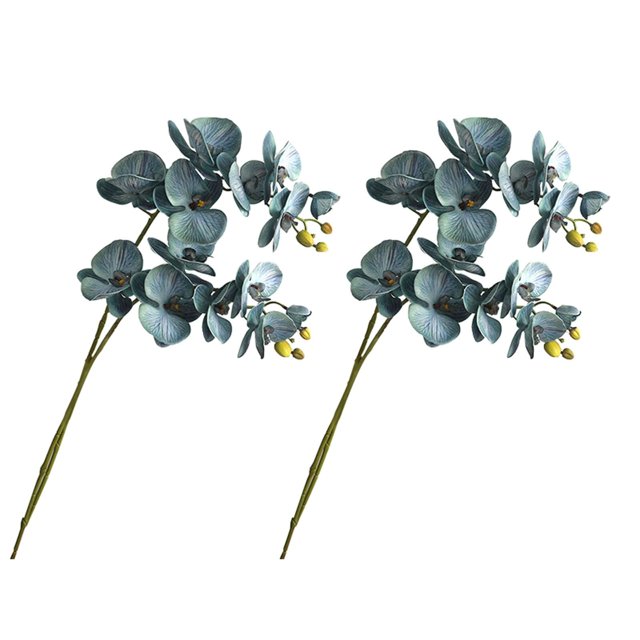 Hortensias Flores Artificiales Ramo Decoración Nupcial Boda Flor Látex Real Hogar
