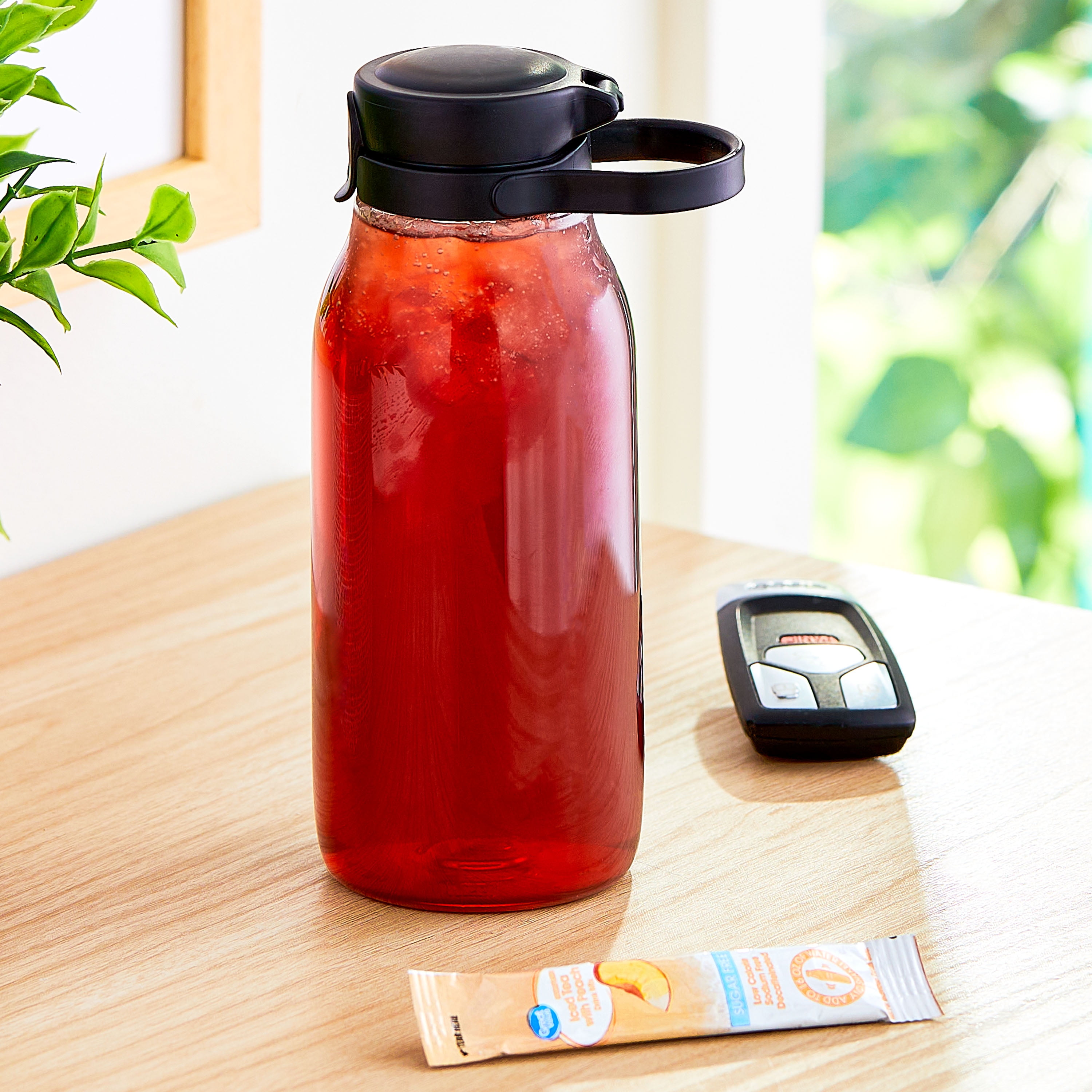 Great Value Sugar-Free Iced Tea with Peach Powdered Drink Mix, 0.07 oz, 10 Packets