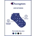 thumbnail image 5 of Champion Girls Lightweight Performance+ Kid Low Cut Socks, 10 Pack, Sizes S–L, 5 of 5