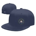 thumbnail image 7 of DouZhe Flat Brim Cap Snapback Hat, Utah State Emblem Flag Prints Adjustable Blue Adult Baseball Cap, 7 of 7