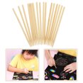 thumbnail image 3 of Miangastore Scratch Drawing Tool Wooden Light Brown 100Pcs 5.5X0.2X0.2In, 3 of 8