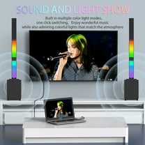 Bluetooth Speaker 2.1 Subwoofer RGB Detachable TWS Wireless Karaoke Home Theater
