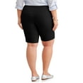 thumbnail image 2 of Women's Plus Stretch Woven Bermuda Short, 2 of 5