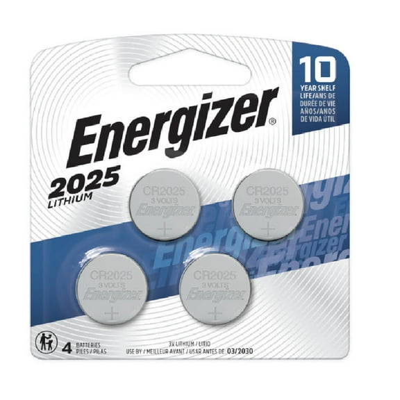 Energizer Energizer 2025BP-4 Lithium Button Cell Battery