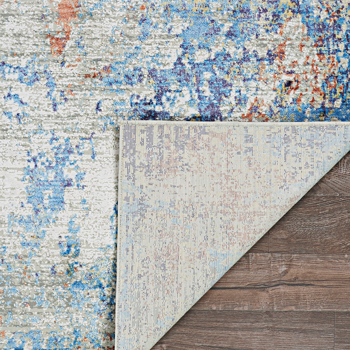 Couristan Vibrata Divergence Multi-Pastels Area Rug