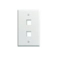 thumbnail image 1 of Legrand - OnQ WP3402WH High Impact Flame Retardant Plastic, Single, White, 1 of 5