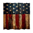 thumbnail image 2 of Fmbmuo Patriotic Shower Curtain 72x72 Inch Waterproof Heavy-Duty Polyester Bathroom Curtain with 12 Hooks Home Decor,Multicolor, 2 of 2