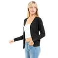 thumbnail image 6 of MixMatchy Women's Soft Basic Long Sleeve Button Down Classic V-Neck Knit Cardigan Sweater, 6 of 7
