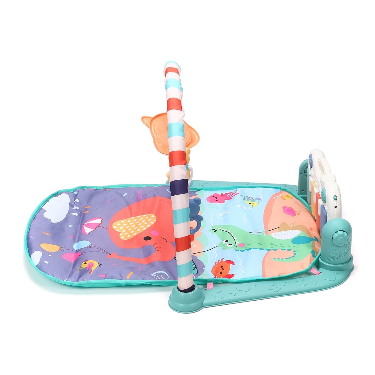 3 In1 Baby Infant Play Music Piano Mat Fitness Multifunctional Hanging