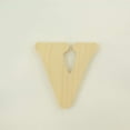 thumbnail image 2 of Package of 1, 14 Inch X 3/4" Thickness Baltic Birch Wood Letter v in The Goudy Heavy Font, Thick, Lower Case for Art & Craft Project, Made in USA, 2 of 3