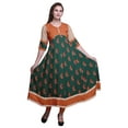 thumbnail image 1 of Bimba Classic Printed Indian Kurtis Tunic Long Anarkali Dress For Women, 1 of 5