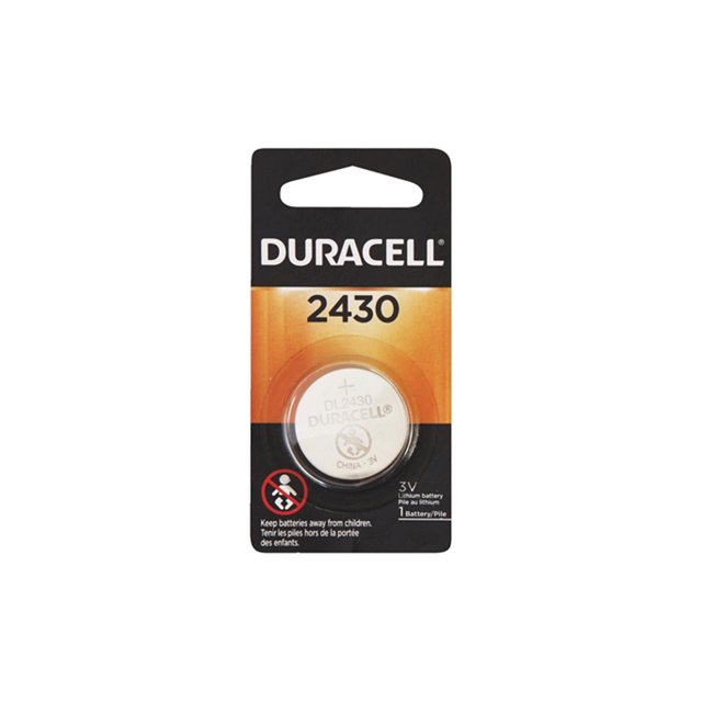 12 x CR2430 Duracell Piles Bouton au Lithium 3 Volts