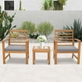 thumbnail image 5 of Costway 3 Pieces Patio Outdoor Conversation Sets, 5 of 9