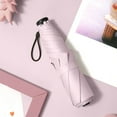 thumbnail image 1 of LSLJS Portable Manual Travel Umbrella Windproof&Waterproof Umbrella Folding Umbrella Men's & Girls' Umbrella with Uv-Resistant Vinyl Coating, Everyday Essentials Saving, 1 of 7