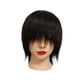thumbnail image 2 of Cabeza de maniquí con accesorio para el cabello, multiusos, práctica de corte, teñido, permanente, peluquería. 48 centímetros, 2 of 10