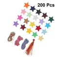thumbnail image 6 of BESTOYARD Paper Tags with Star Assorted Color Paper 200Pack for Crafts, 6 of 8