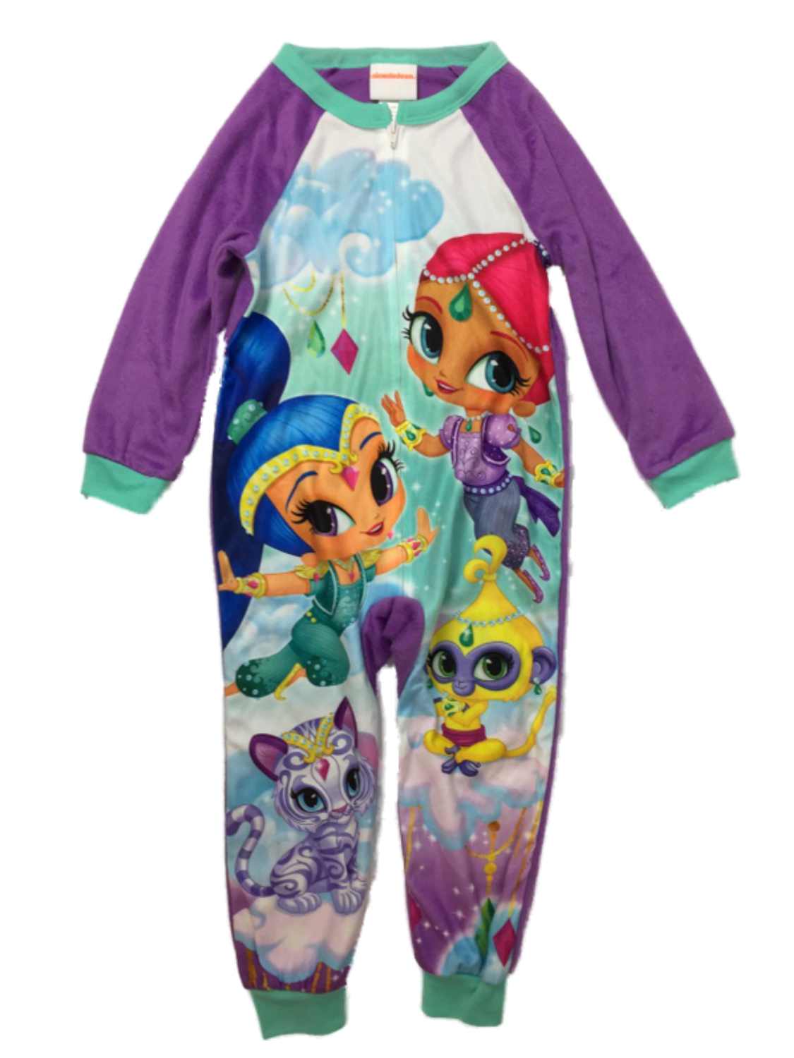 Shimmer & Shine Girls Plush Purple Shimmer & Shine Genie Blanket