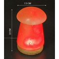 thumbnail image 4 of Apex Global Mushroom Design Himalayan Salt Lamp in Multi Color Changing, 3 Watts LED Bulb and Wooden Base, Small Size, Handcraft Natural Salt Lamp for Best Gift and Great Décor, No Instal, 4 of 9