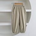 thumbnail image 4 of FDDMis Training Pants Big and Tall Work Pants Flare Yoga Pants with Pockets Kid Clothes Girls Clothes 3t Girls Size 10-12 Preppy Clothes 10-12, Beige 2-3 Years, 4 of 4