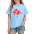 thumbnail image 2 of hengsof T-Shirt Graphique à Manches Courtes Imprimé pour Enfants, 2 of 3