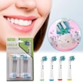 thumbnail image 1 of WIFKLSIIPG Compatible with Orebee Toothbrush Heads Upgraded Four Piece Toothbrush Set Functional Universal Rotating Replacement Brush Heads, 1 of 7